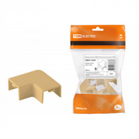 Поворот на 90 гр. КМП 25х16 сосна (4 шт. комп.) TDM