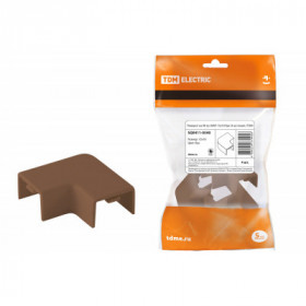 Поворот на 90 гр. КМП 15х10 бук (4 шт. комп.) TDM