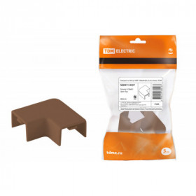 Поворот на 90 гр. КМП 100x60 бук (2 шт. комп.) TDM