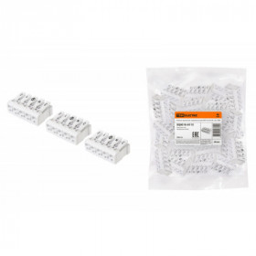 Клемма пружинная соединительная КСП5-3L+N+PE. 16 A TDM