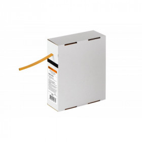 Термоусаживаемая трубка ТУТнг 6 3 желтая в коробке (10 м упак) TDM