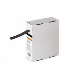 Термоусаживаемая трубка ТУТнг 10 5 черная в коробке (10 м упак) TDM