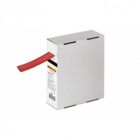 Термоусаживаемая трубка ТУТнг 16 8 красная в коробке (10 м упак) TDM