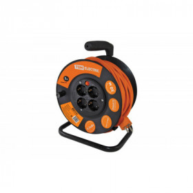 Удлинитель силовой УКз16-004 TDM (4 места 30м ПВС 3х1.5)