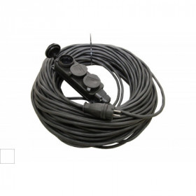 Удлинитель-шнур силовой каучук УШз16-103 IP44 3 гнезда с з. 50м КГ 3х1.5 TDM
