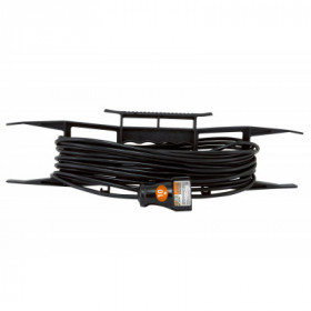 Удлинитель-шнур на рамке силовой народный ПВС 1300 Вт б з. 10м. штепс. гнездо