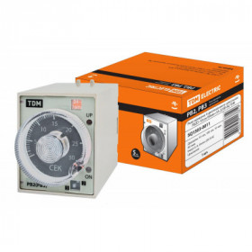 Реле времени РВ2D-10сек 60мин-5A-230В-8Ц TDM