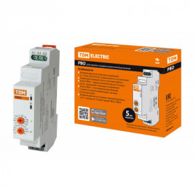 Реле времени РВО3-ВЫК-0.1с 10дн-8А-24 230В-DIN (зад.выкл.. 0.1с-10дней. 24 230В AC DC) TDM Реле времени РВО3-ВЫК-0.1с 10дн-8А-24 230В-DIN (зад.выкл.. 0.1с-10дней. 24 230В AC DC) TDM