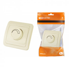 Светорегулятор (RL. 600Вт) поворотный сл. кость "Валдай" TDM