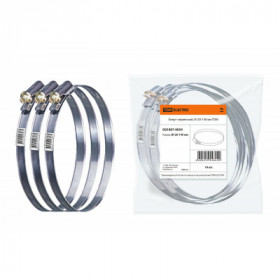 Хомут червячный. Ø120-140 мм TDM