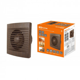 Вентилятор бытовой настенный. 100 С "ЭКО" (бук) TDM