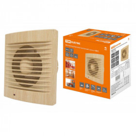 Вентилятор бытовой настенный. 150 С "ЭКО" (сосна) TDM