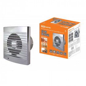 Вентилятор бытовой настенный 100 С-2. хромTDM