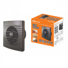 Вентилятор бытовой настенный 100 С-3. графит TDM