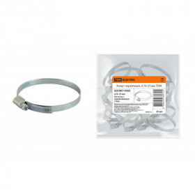 Хомут червячный. d 16-25 мм TDM