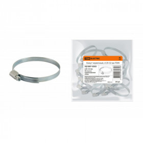 Хомут червячный. d 20-32 мм TDM