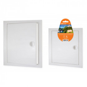 Люк ревизионный с ручкой 200х200. белый TDM