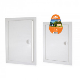 Люк ревизионный с ручкой 200х300. белый TDM