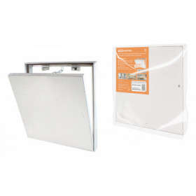 Люк под плитку. алюминиевый. съемный. нажимной. ограничитель-цепочка. 300х500. TDM