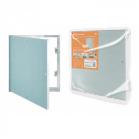 Люк под покраску короб. алюминиевый. нажимной. 200х300. TDM