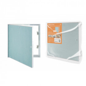 Люк под покраску короб. алюминиевый. нажимной. 400х400. TDM