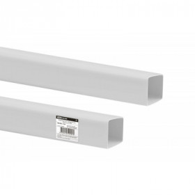 Воздуховод пласт. прямоугольный. 55х110. 0.5 м. TDM