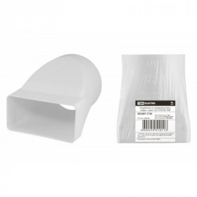 Соединитель со смещением плоск. воздух. с кругл. 55х110 D100. TDM