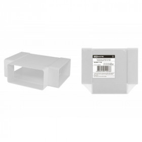 Тройник для прямоугольных воздуховодов. 55х110. TDM