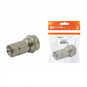 Разъём F RG58. инд. упаковка TDM