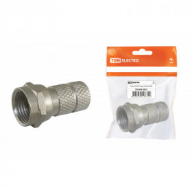 Разъём F RG59. инд. упаковка TDM