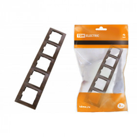 Рамка 5 постовая горизонтальная "ЭКО" (бук) "Таймыр" TDM