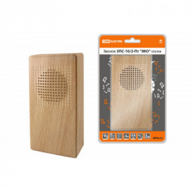 Звонок ЗПС-10 2-Пт "ЭКО" сосна (пров. без.кн.. сеть. "птичка") TDM