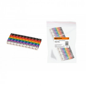 Маркеры наборные – комплект цифр («0»-«9») 1.5 мм2 (150 шт.) TDM