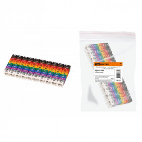 Маркеры наборные – комплект цифр («0»-«9») 4 мм2 (100 шт.) TDM