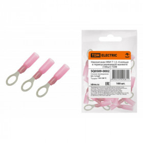 Наконечник НКИ-Т 1.5–4 кольцо в термоусаживаемой манжете (100шт) TDM