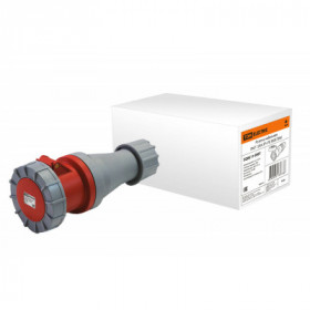 Розетка кабельная IP67 125А 3Р+РЕ 380В TDM Розетка кабельная IP67 125А 3Р+РЕ 380В TDM