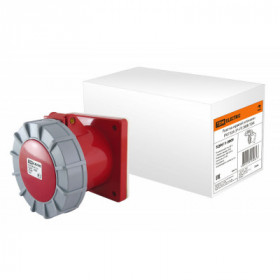 Розетка скрытой установки IP67 63А 3Р+РЕ 380В TDM Розетка скрытой установки IP67 63А 3Р+РЕ 380В TDM