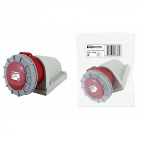 Розетка наружной установки IP67 16А 3Р+РЕ+N 380В TDM Розетка наружной установки IP67 16А 3Р+РЕ+N 380В TDM