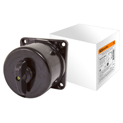 Пакетный выключатель ПВ3-16 3П 16А 220В. карболитовый корпус. IP30 TDM