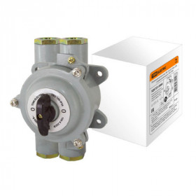 Пакетный выключатель ПВ2-100 2П 100А 220В. силуминовый корпус. IP56 TDM