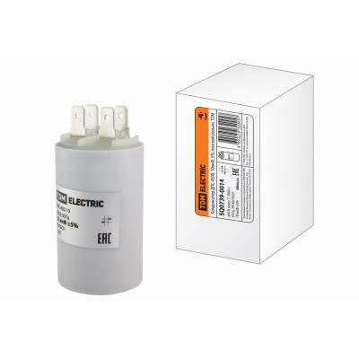 Конденсатор ДПС 450В. 10мкФ. 5%. плоский разъем. TDM