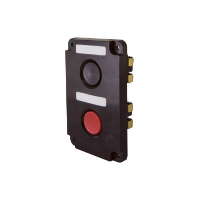 ПКЕ 112-2 У3. красная и черная кнопки. IP40 TDM
