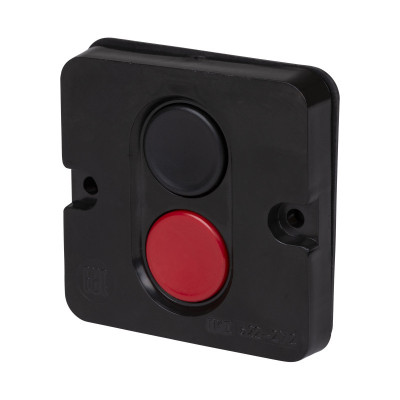 ПКЕ 622 У2. красная и черная кнопки. IP54 TDM
