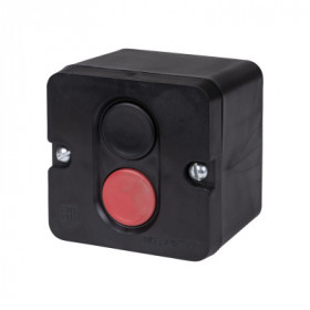 ПКЕ 712 У3. красная и черная кнопки. IP40 TDM