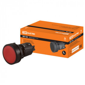 Кнопка SB7-EA41 d22мм 1р красная TDM