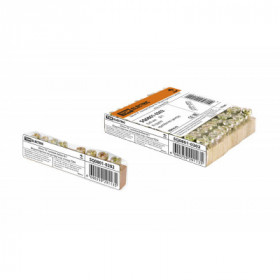 Шина "N" нулевая 6х9мм 8 1 (8групп крепеж по центру) инд. стикер TDM