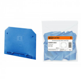 Заглушка для ЗНИ-70мм2 синяя TDM