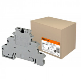 Зажим наборный трехуровневый ЗНТ 2.5-3L серый TDM