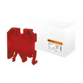 Зажим наборный ЗНИ-2.5мм2 (JXB25А) красный TDM