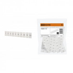 Маркировка цифровая (1-10) для клемм ЗНН-2.5мм2 (Ph-C ZB 5) TDM